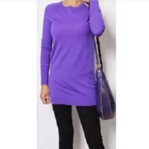 Theory  Wool Blend Crew Neck Sweater